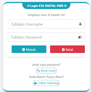 Register PGRI Buleleng - Persatuan Guru Republik Indonesia Cabang Buleleng